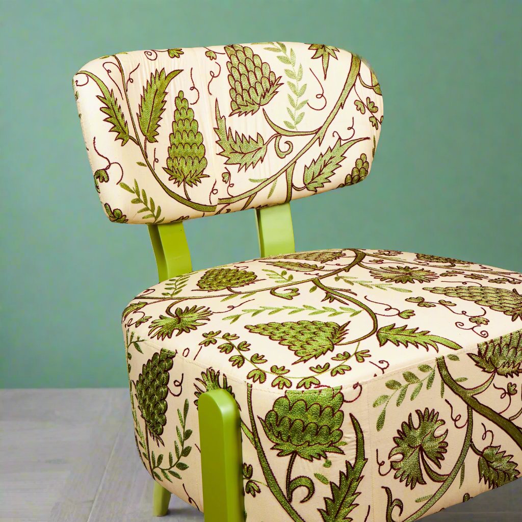 Suzani Armchair  - Green Grapes - LUMINA ELIGMA HOME