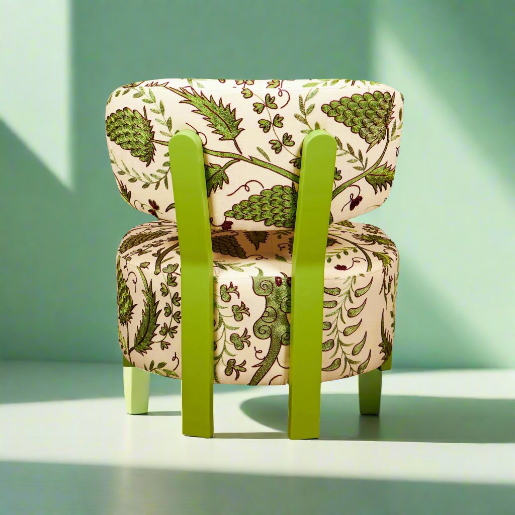 Suzani Armchair  - Green Grapes - LUMINA ELIGMA HOME