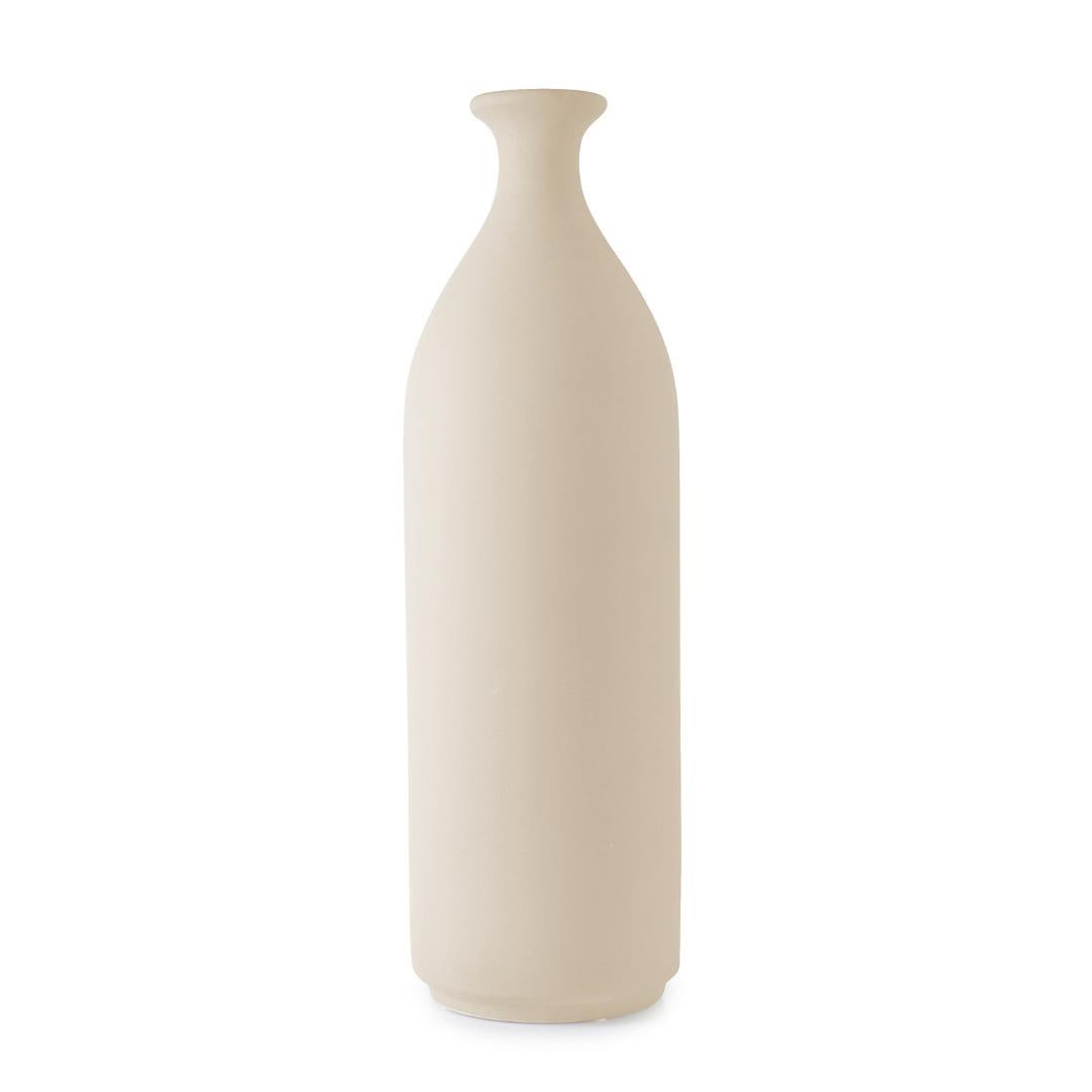 Long Vase Textured Ceramic - LUMINA ELIGMA HOME
