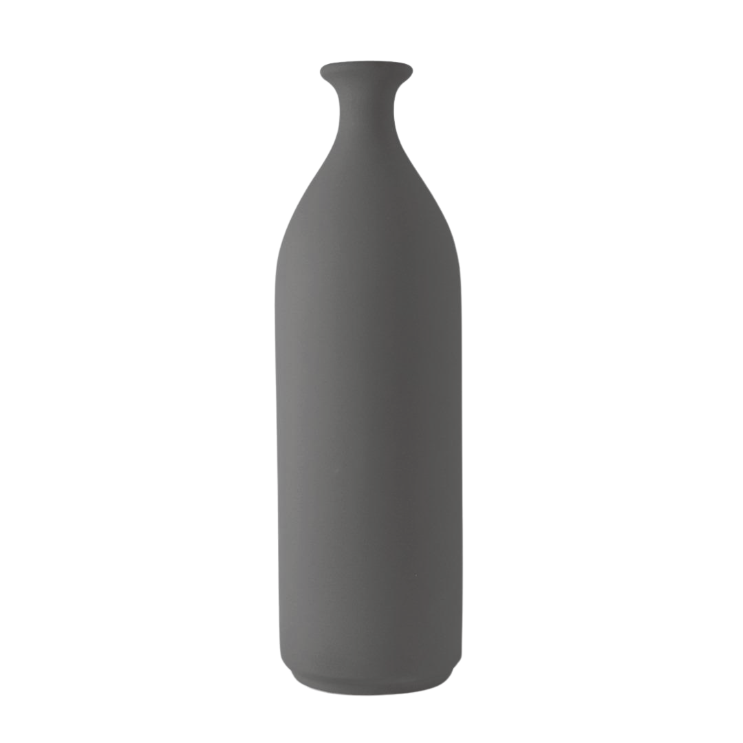 Long Vase Textured Ceramic - LUMINA ELIGMA HOME