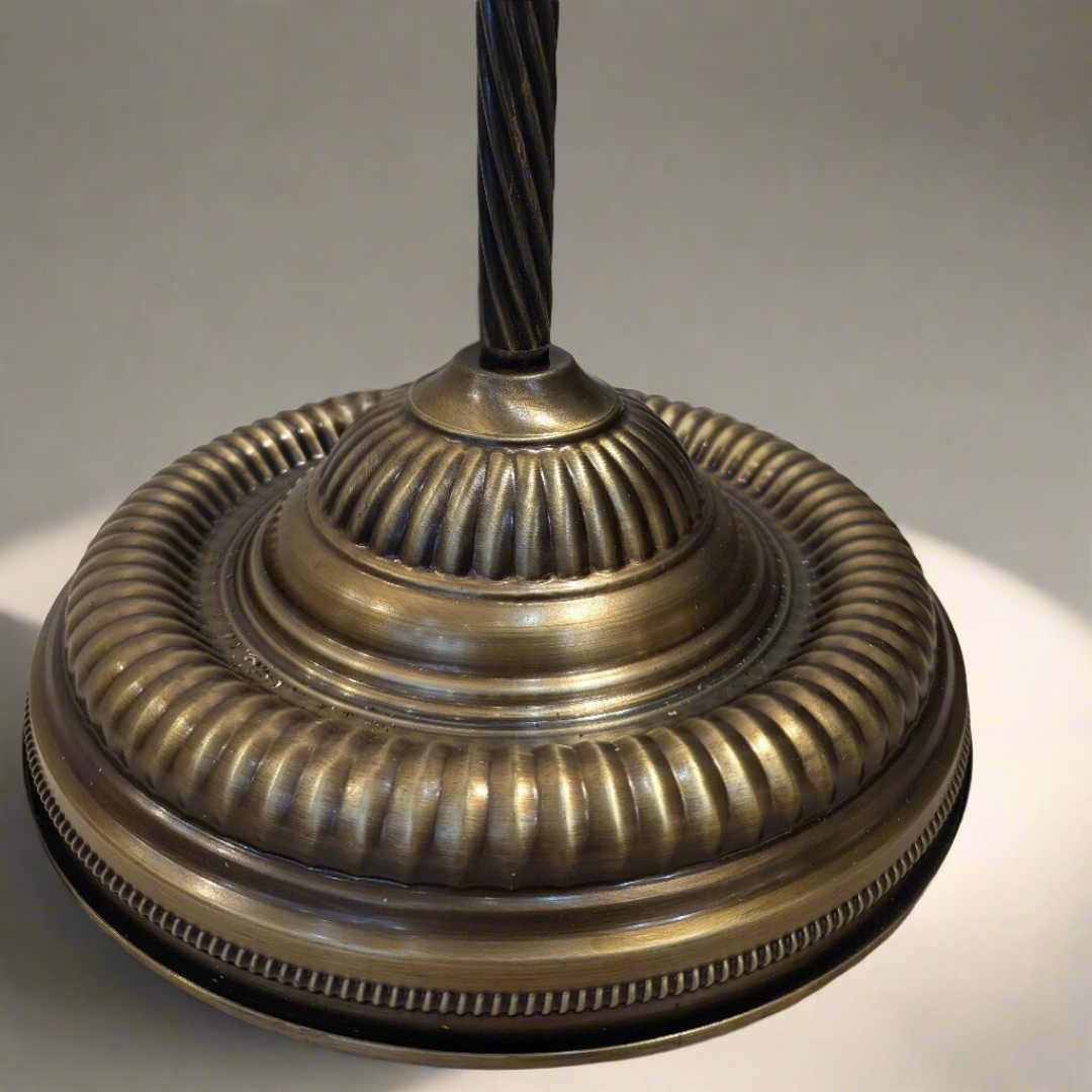 Metal Floor Lamp Fountain - 3 Candles Long Ottoman - LUMINA ELIGMA HOME