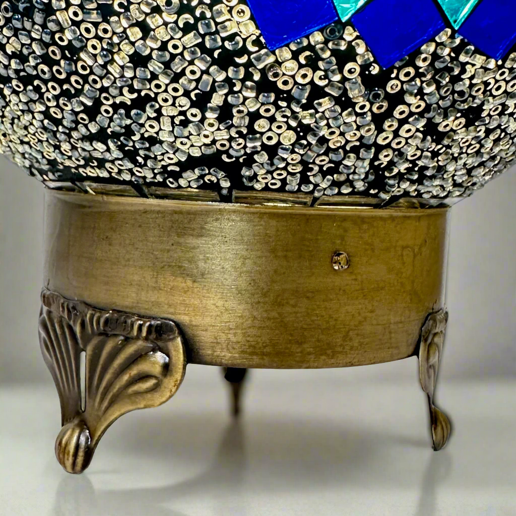 Mosaic Round Table Lamp - 20 CM - LUMINA ELIGMA HOME