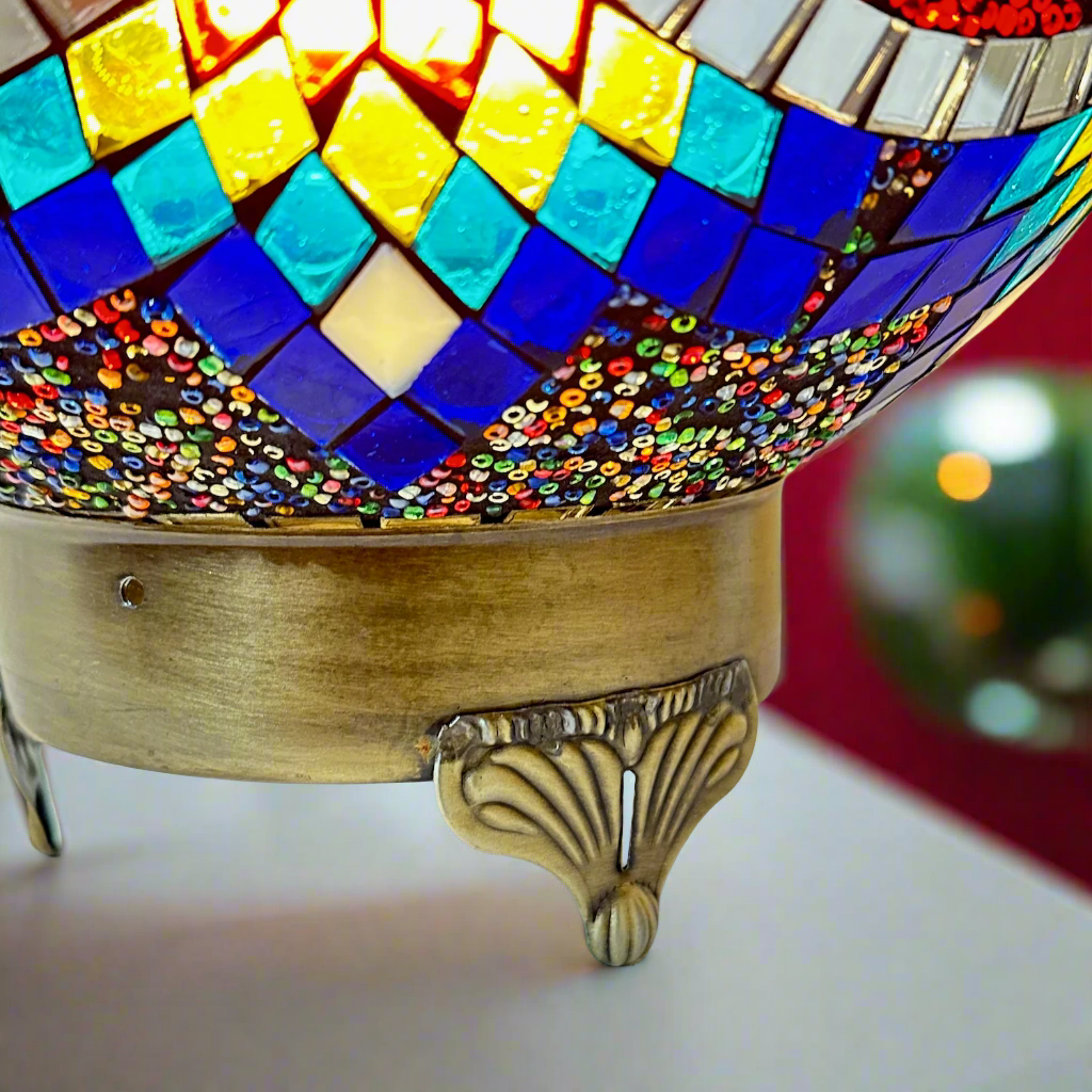 Mosaic Globe Table Lamp - 25 CM - Small - LUMINA ELIGMA HOME