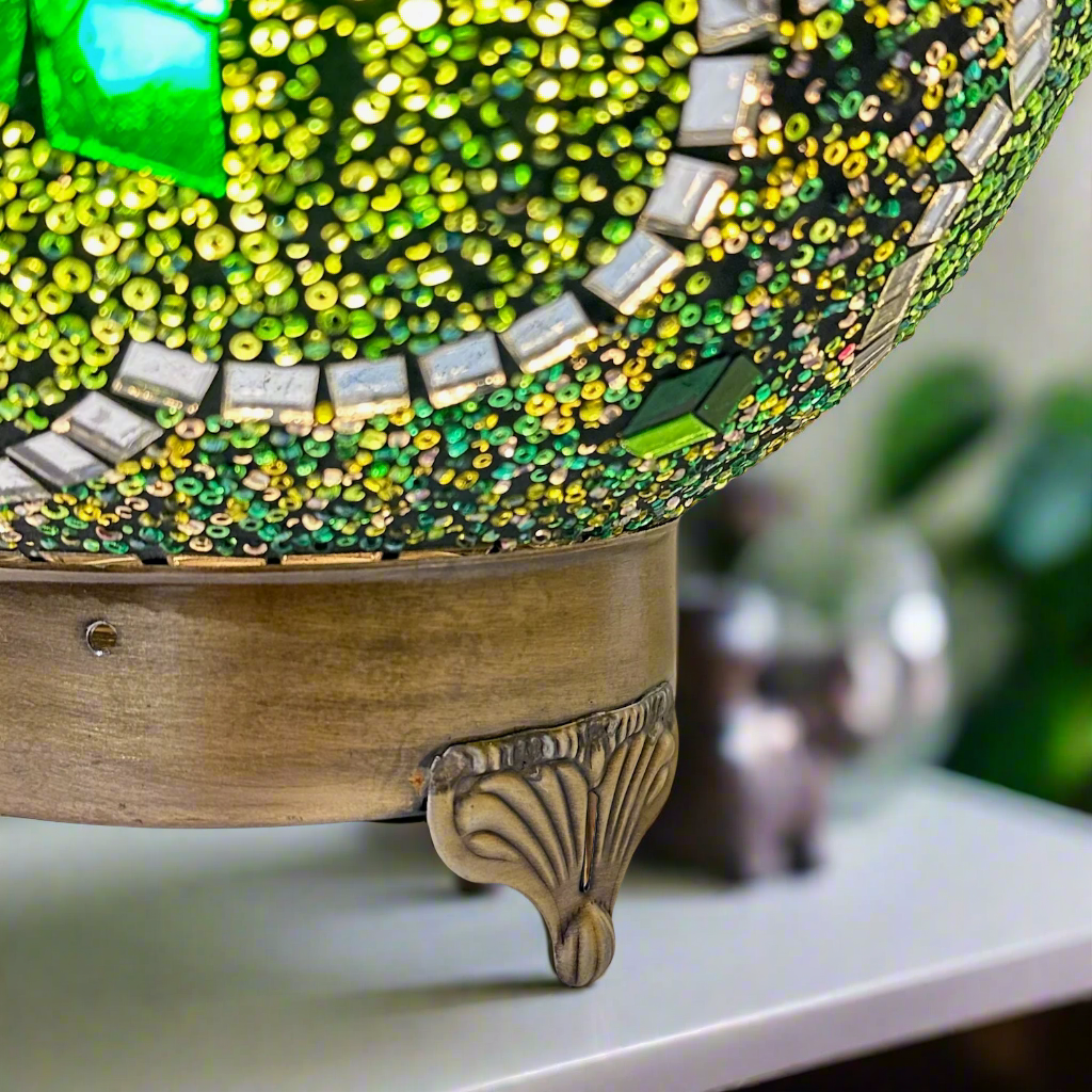 Mosaic Globe Table Lamp - 25 CM - Small - LUMINA ELIGMA HOME
