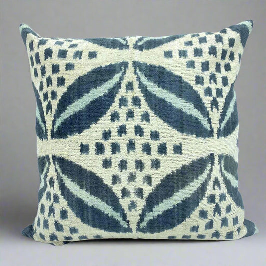 IKAT Silk Back Cushion Cover 50x50CM - Sphere Grains