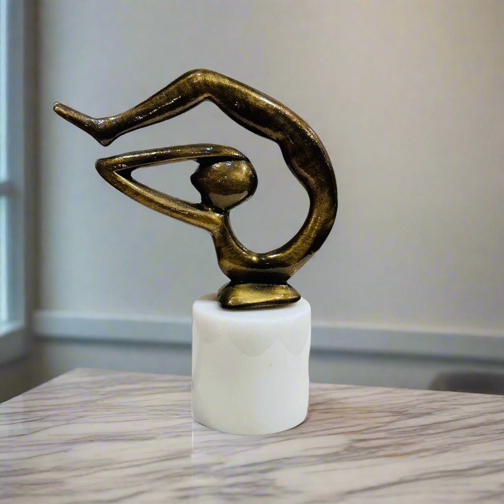 Gymnastic Marble Decor - LUMINA ELIGMA HOME