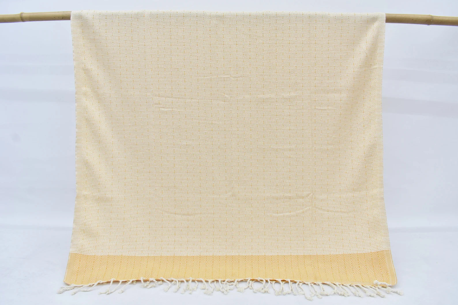 Bath Towel Lines Mustard - 70" X 40" - LUMINA ELIGMA HOME