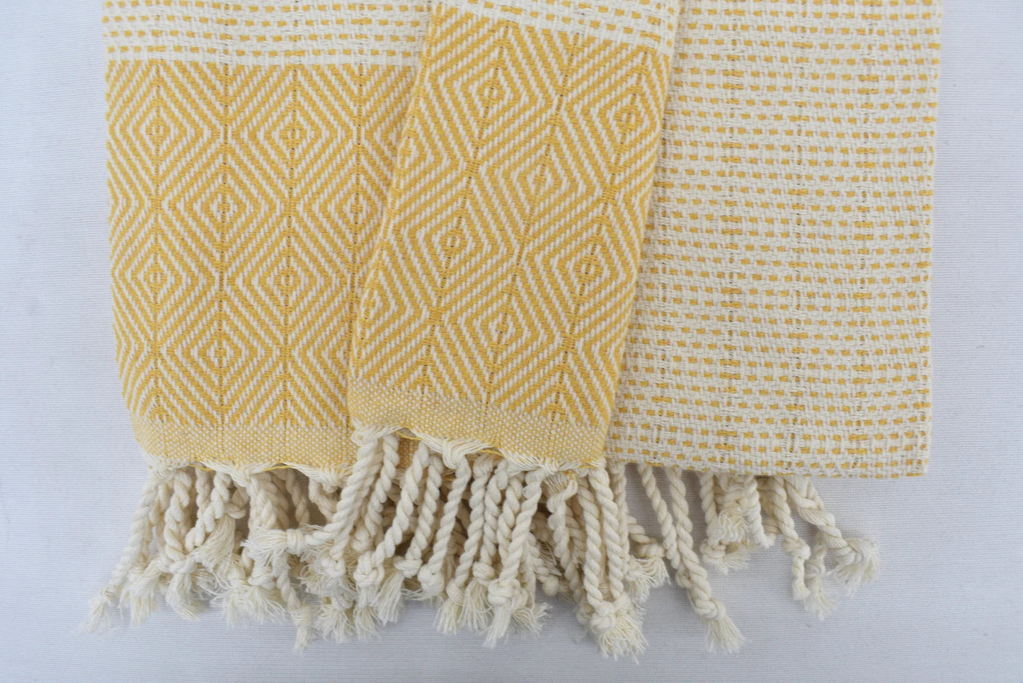 Bath Towel Lines Mustard - 70" X 40" - LUMINA ELIGMA HOME