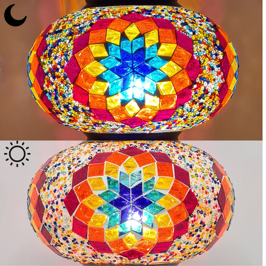 Medium Mosaic Glass Options Design 10
