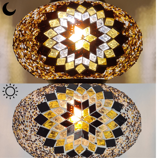 Medium Mosaic Glass Options Design 14