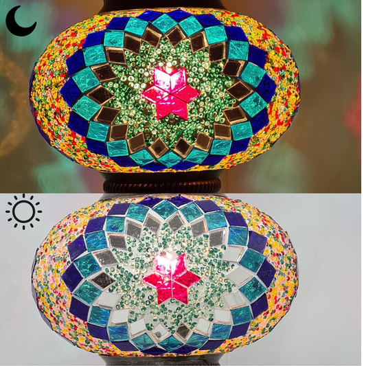 Medium Mosaic Glass Options Design 21