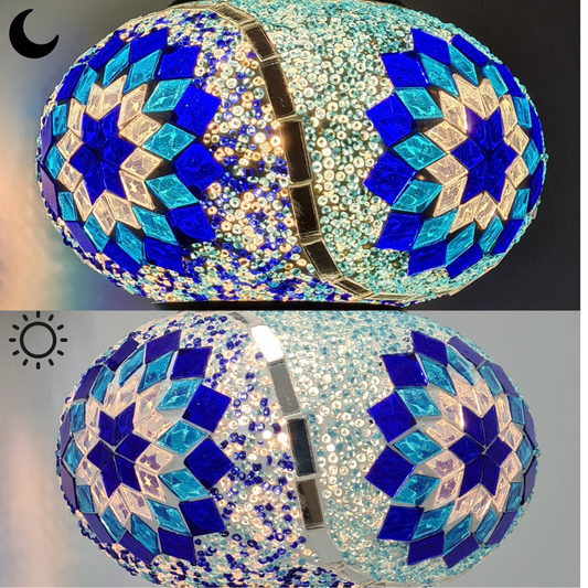 Medium Mosaic Glass Options Design 23