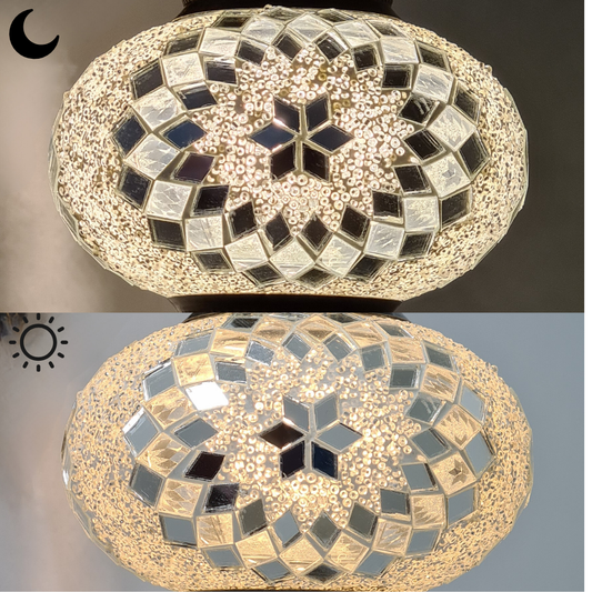 Medium Mosaic Glass Options Design 25