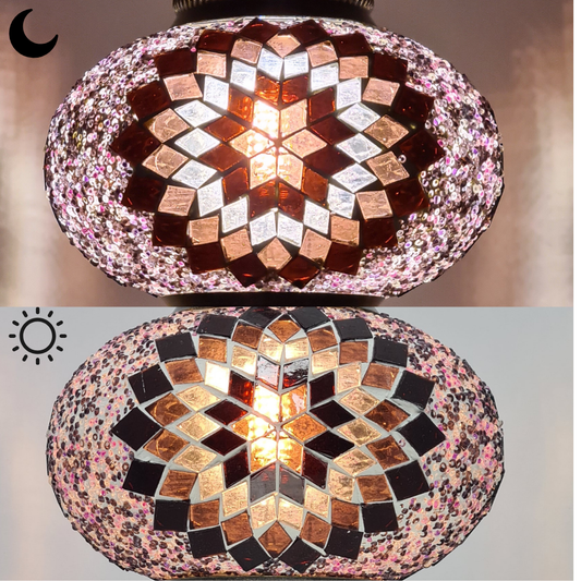 Medium Mosaic Glass Options Design 27