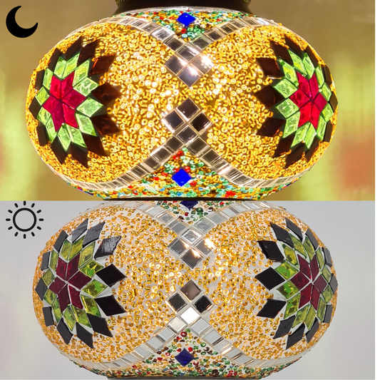 Medium Mosaic Glass Options Design 28