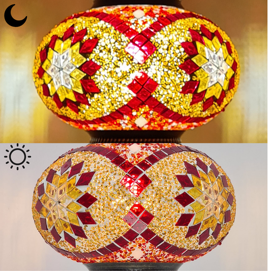 Medium Mosaic Glass Options Design 33