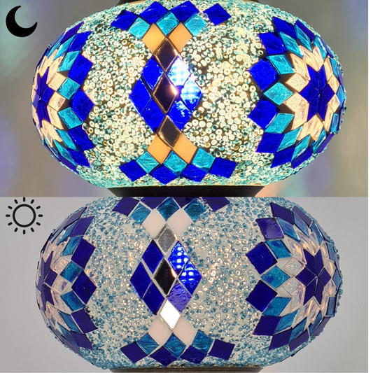 Medium Mosaic Glass Options Design 35