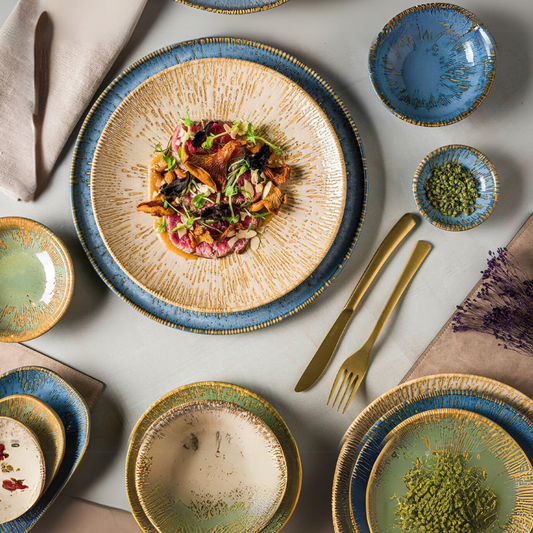Solara - Plates Collection - LUMINA ELIGMA HOME