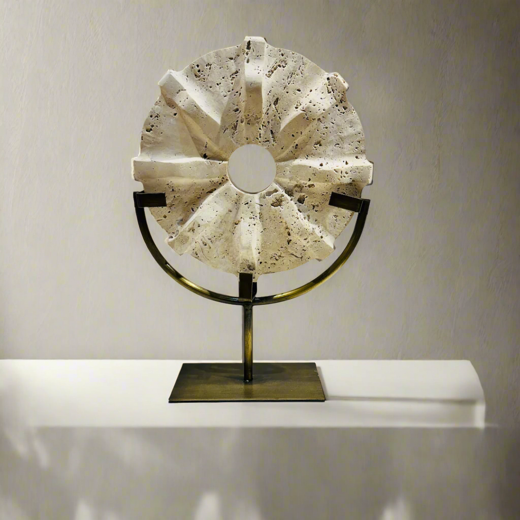Sun Abstract - Travertine - LUMINA ELIGMA HOME