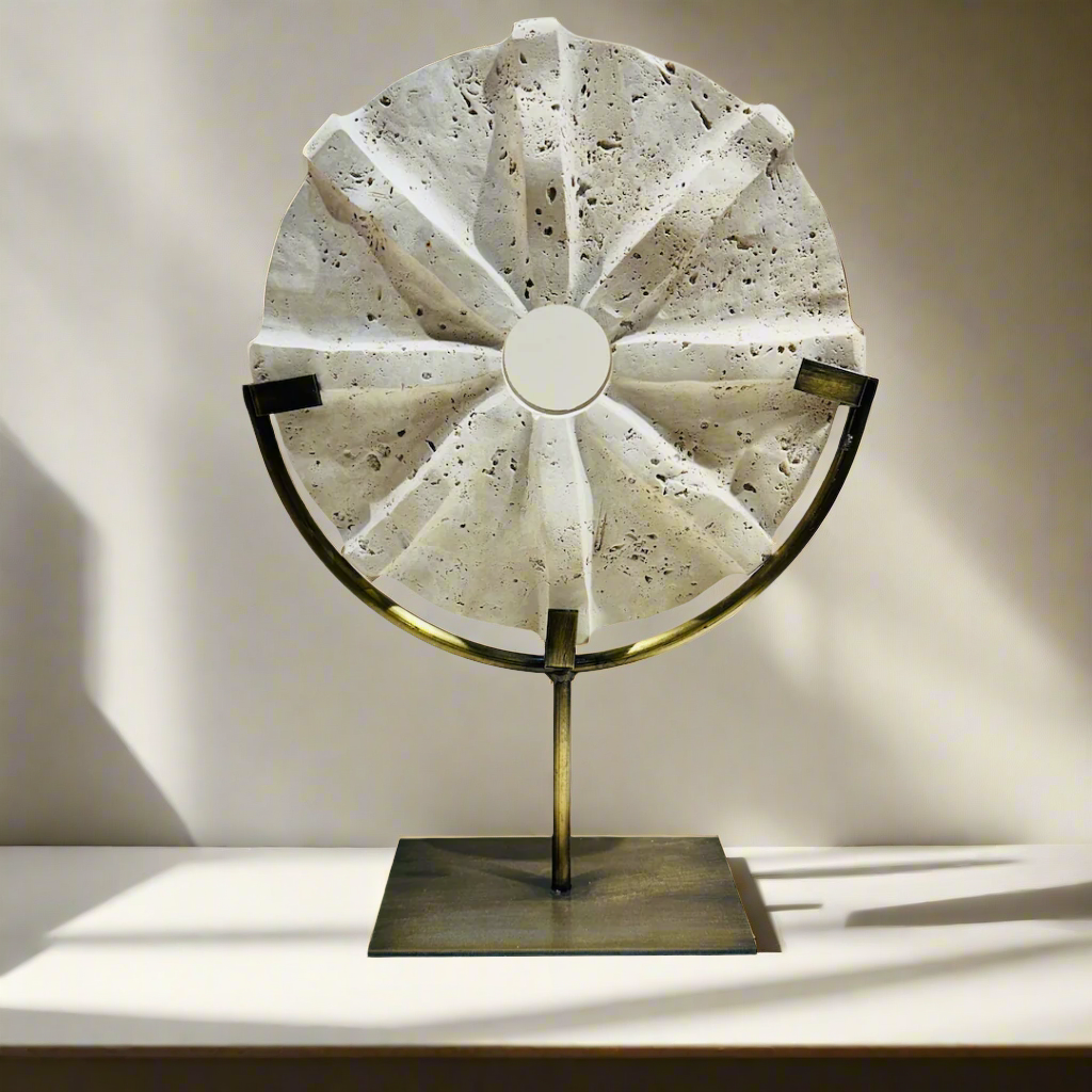 Sun Abstract - Travertine - LUMINA ELIGMA HOME