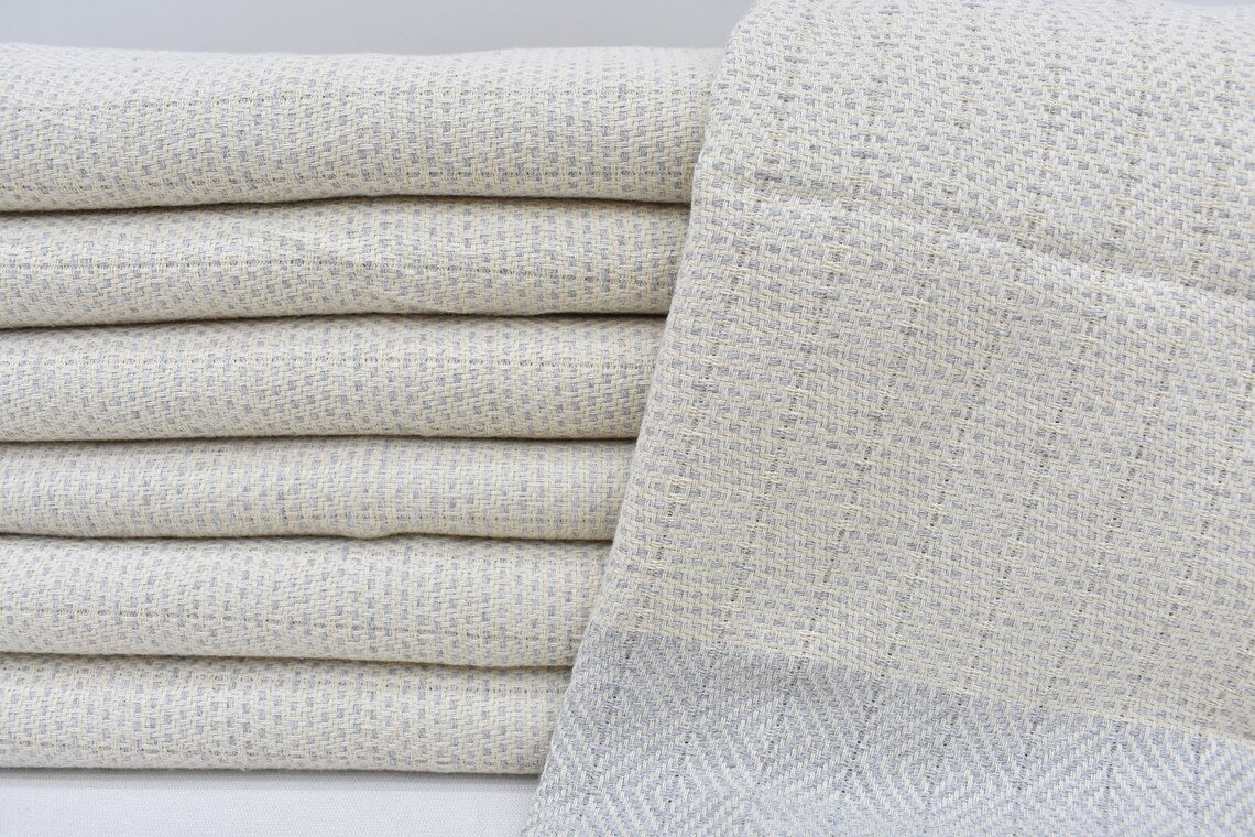 Face Towel Lines Sky Blue - 90cm x 50 CM - LUMINA ELIGMA HOME