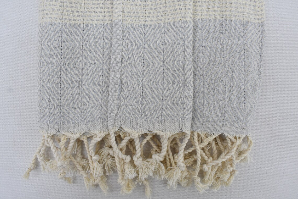 Face Towel Lines Sky Blue - 90cm x 50 CM - LUMINA ELIGMA HOME