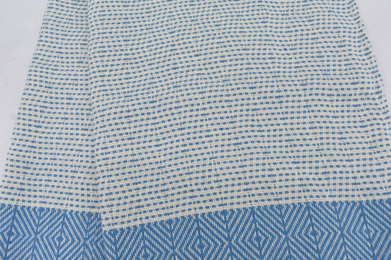 Face Towel Lines Turquoise - 90cm x 50 CM - LUMINA ELIGMA HOME