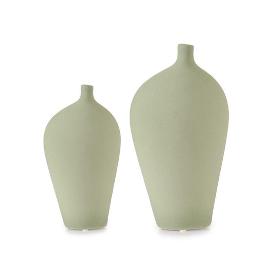 Athena 2 Vases Set - Textured Ceramic - LUMINA ELIGMA HOME