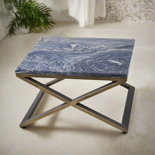 The Square - Marble Metal Coffee Table