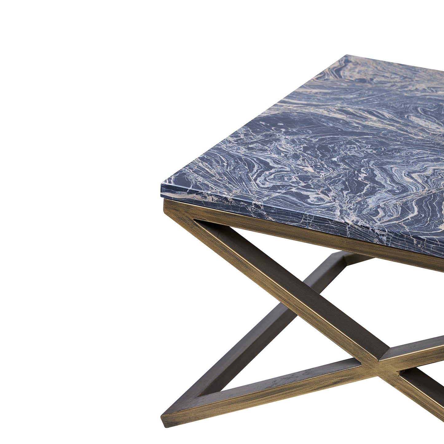 The Square - Marble Metal Coffee Table