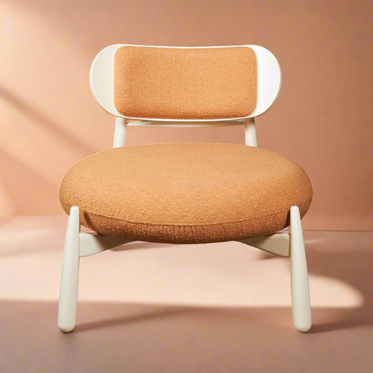 Lagoon Lounge Chair - Peach - LUMINA ELIGMA HOME