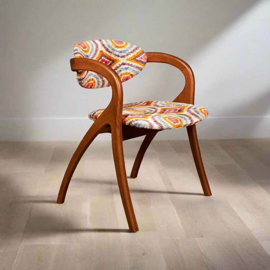 Lambda Chair - Cursive IKAT