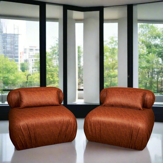 The Mocha Plush - Love Seat