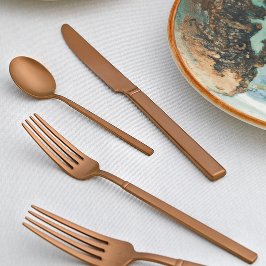 Minimal - Bronze Matt Cutlery