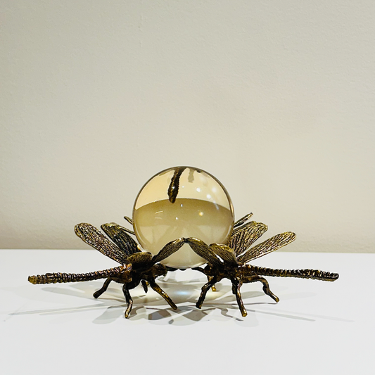 Dragon Fly Crystal Ball - Decor