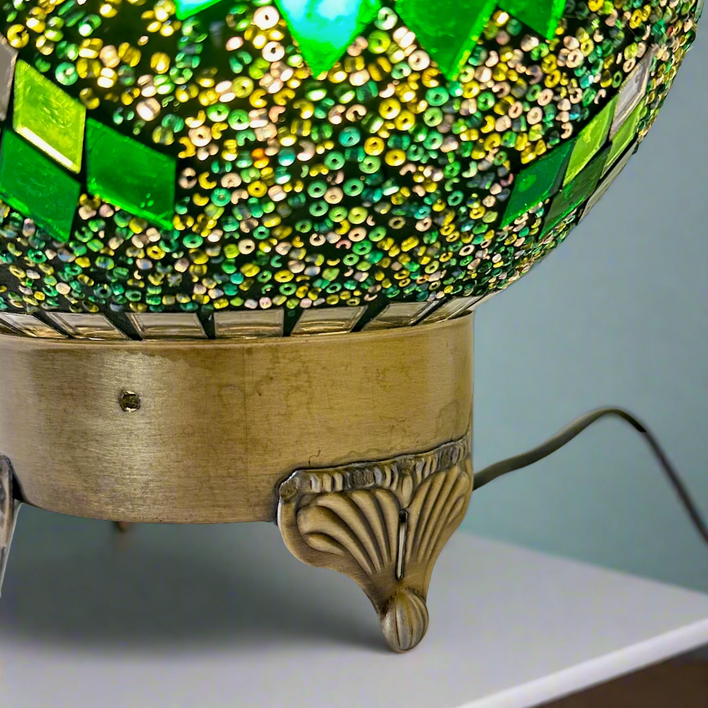 Mosaic Round Table Lamp - 20 CM