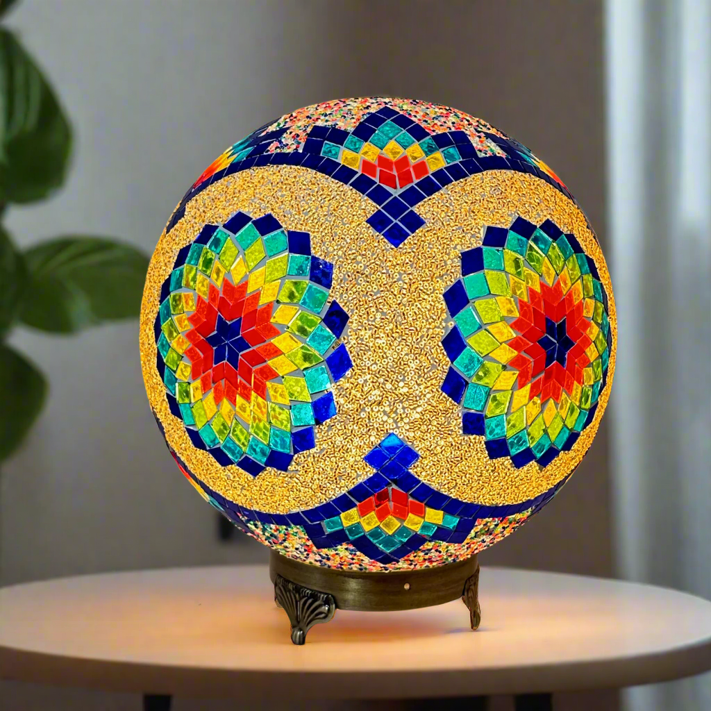 Mosaic Globe Table Lamp - 30 CM