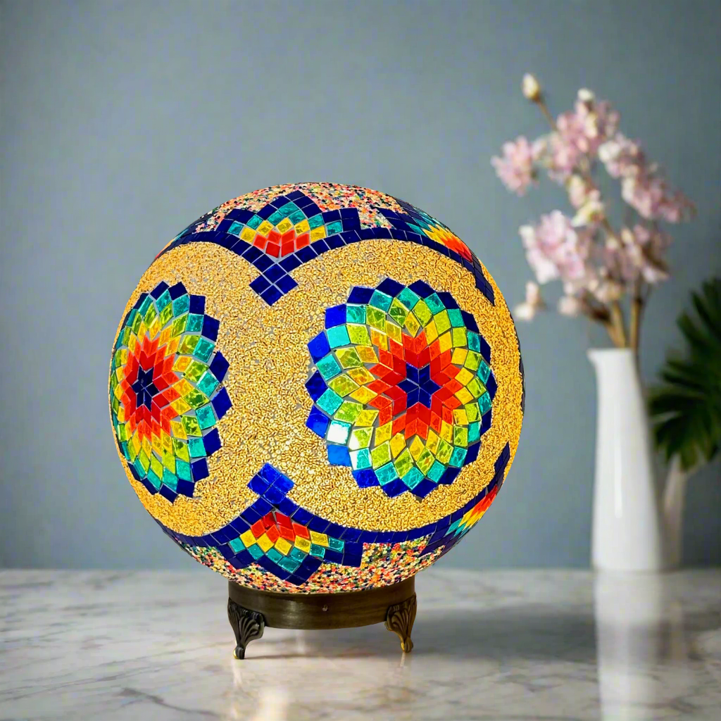 Mosaic Globe Table Lamp - 30 CM