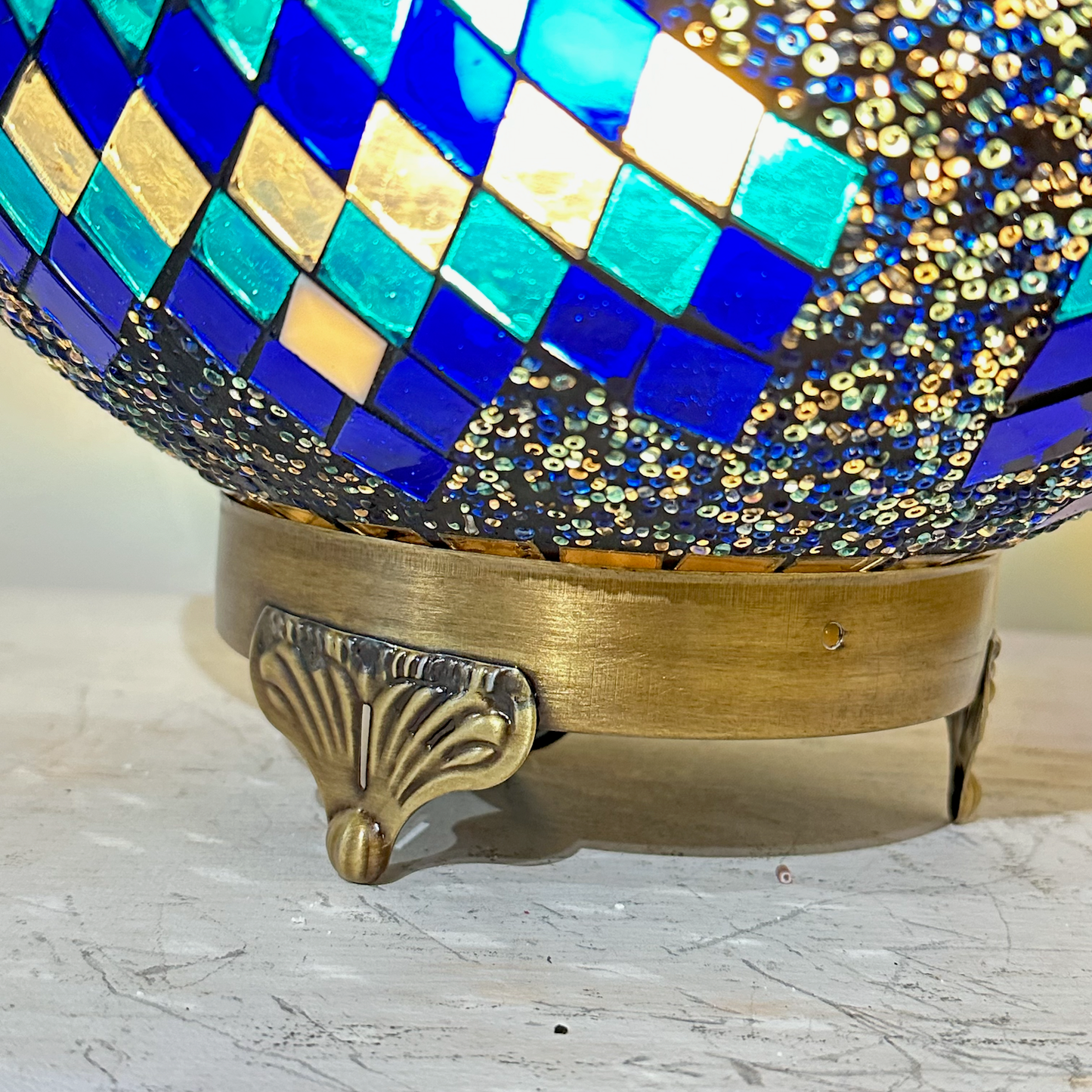 Mosaic Globe Table Lamp - 30 CM