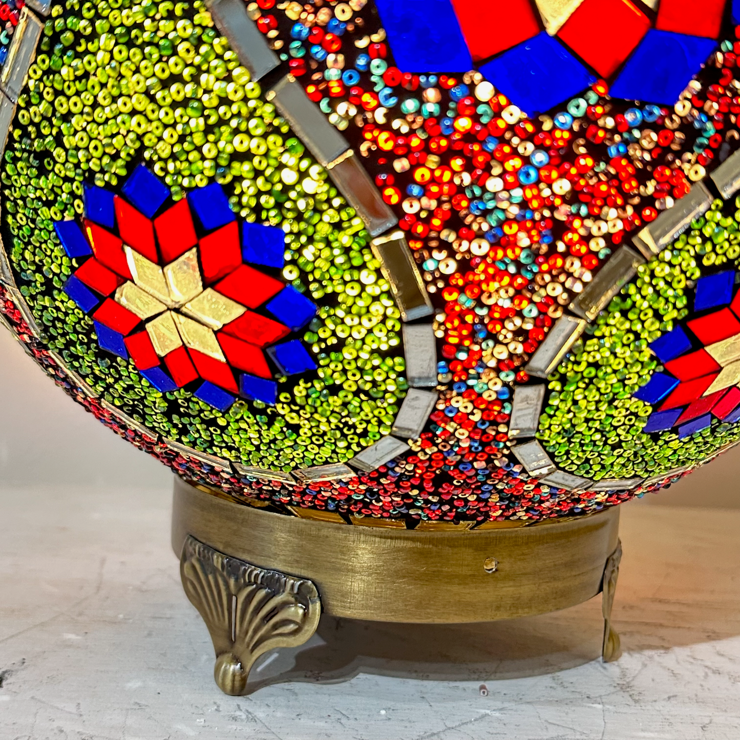 Mosaic Globe Table Lamp - 30 CM