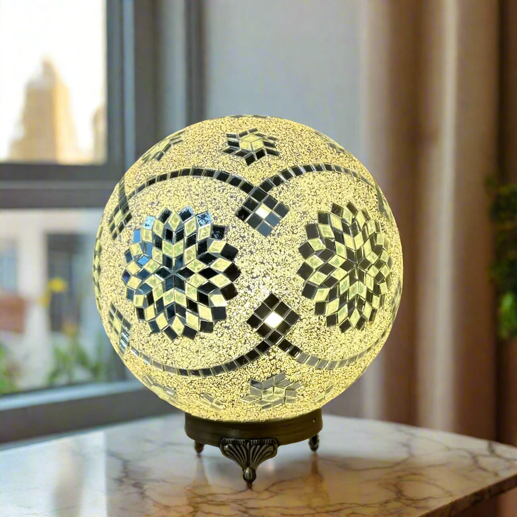 Mosaic Globe Table Lamp - 30 CM