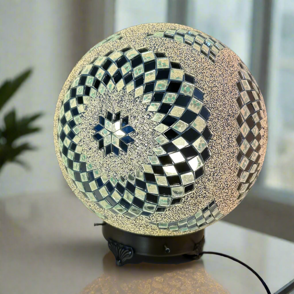 Mosaic Globe Table Lamp - 35 CM