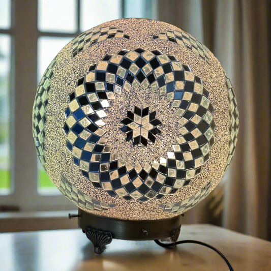 Mosaic Globe Table Lamp - 35 CM