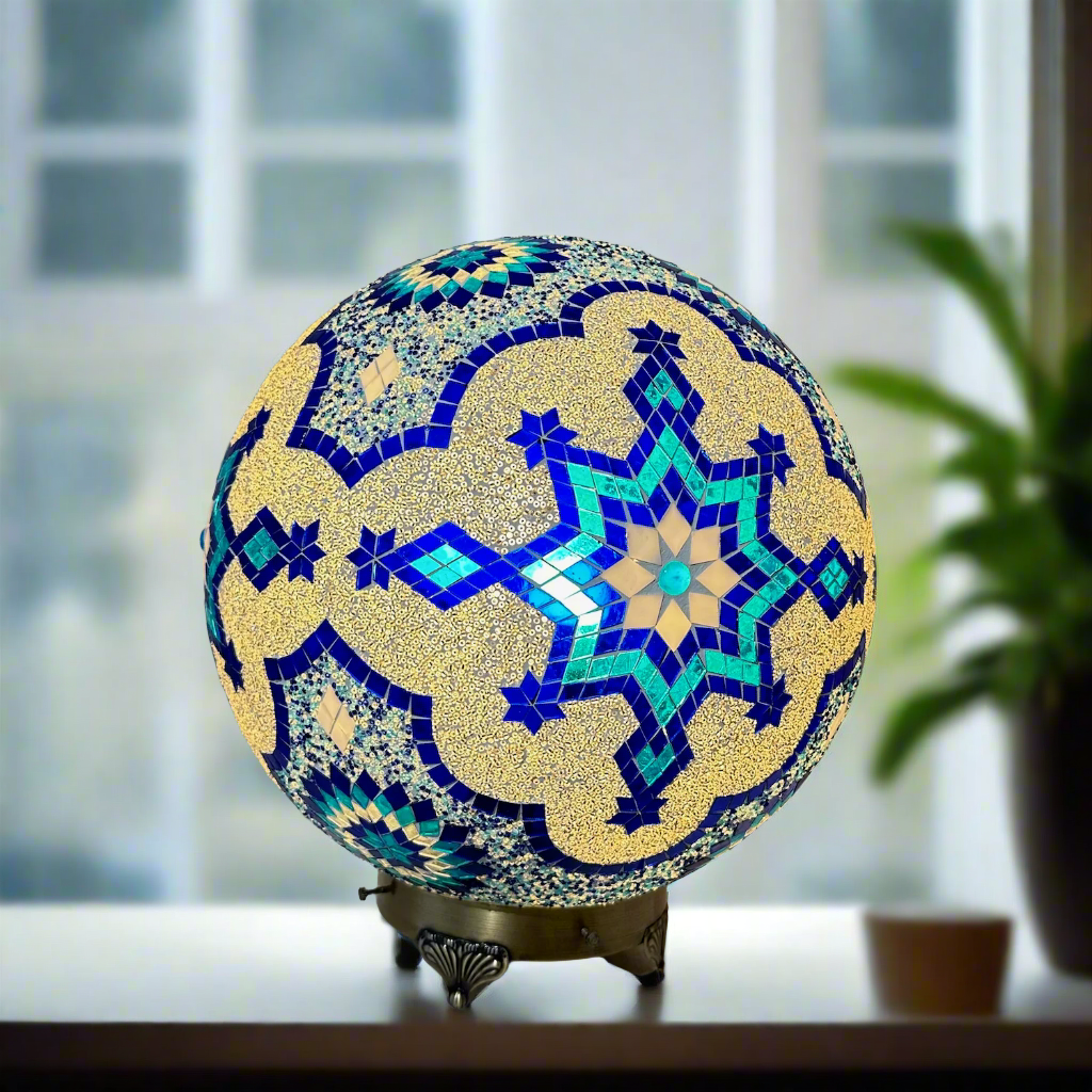 Mosaic Globe Table Lamp - 40 CM