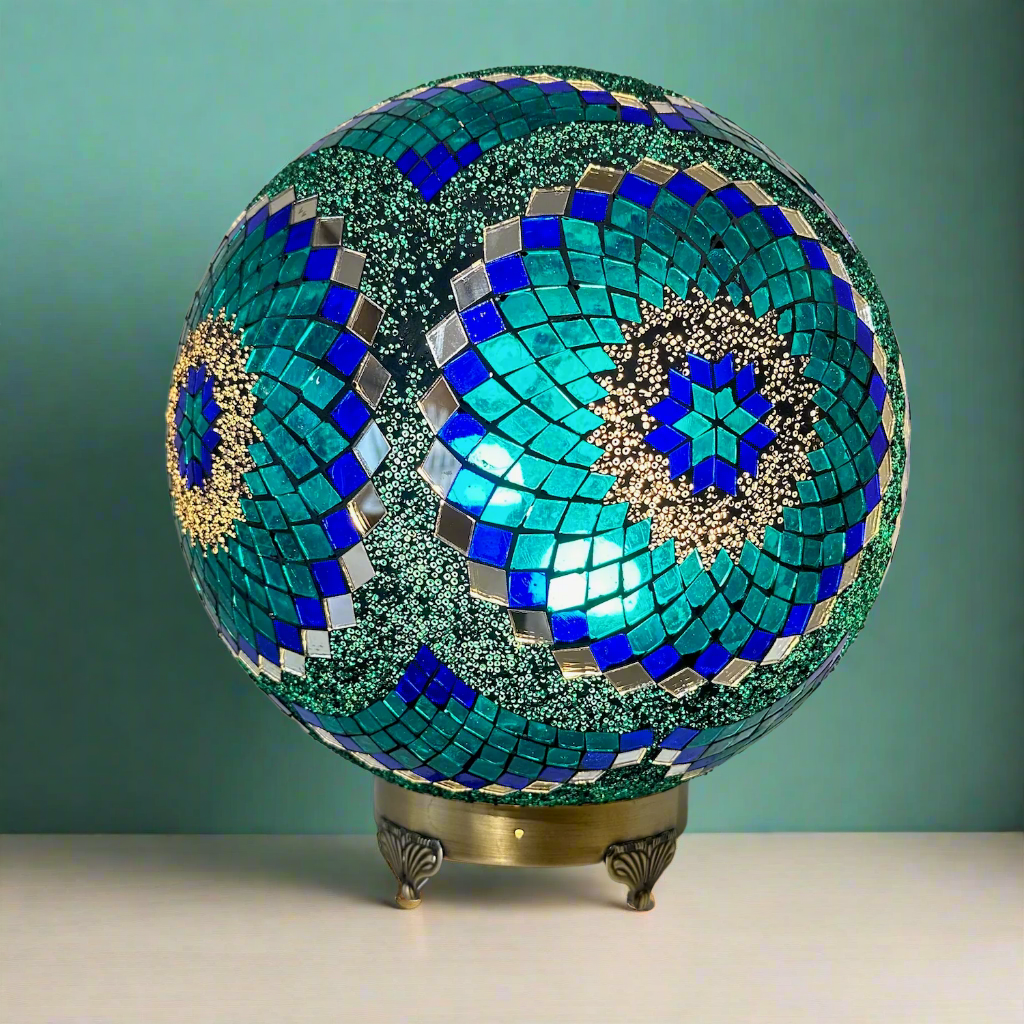 Mosaic Globe Table Lamp - 40 CM