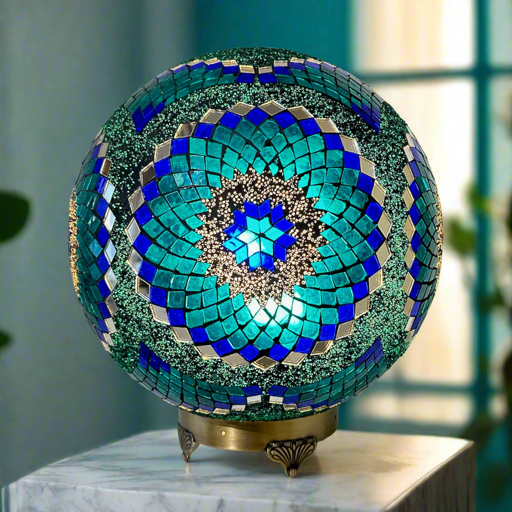 Mosaic Globe Table Lamp - 40 CM