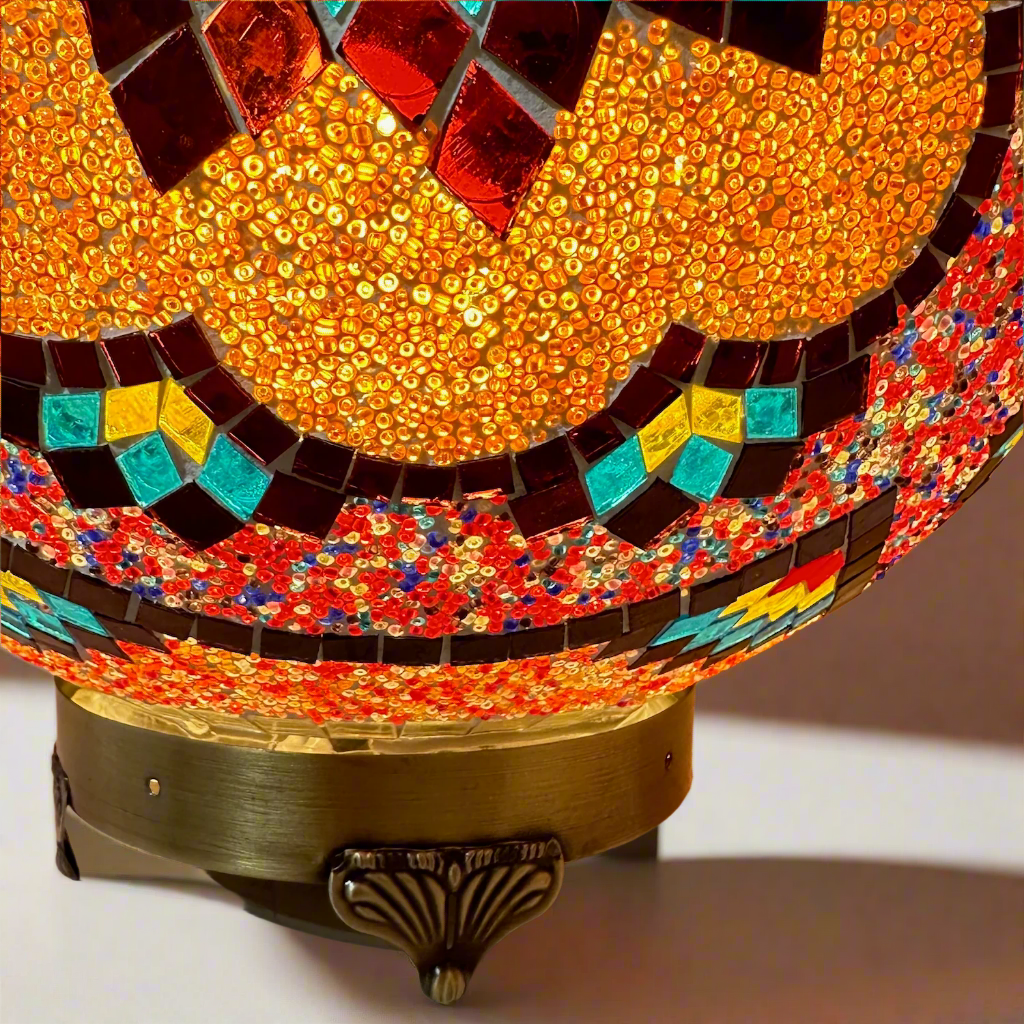 Mosaic Globe Table Lamp - 40 CM