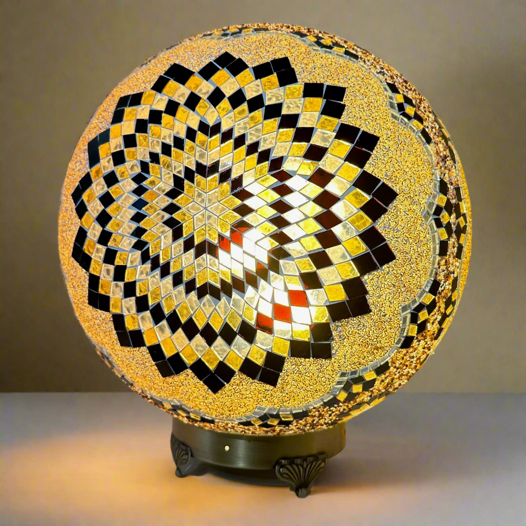 Mosaic Globe Table Lamp - 40 CM