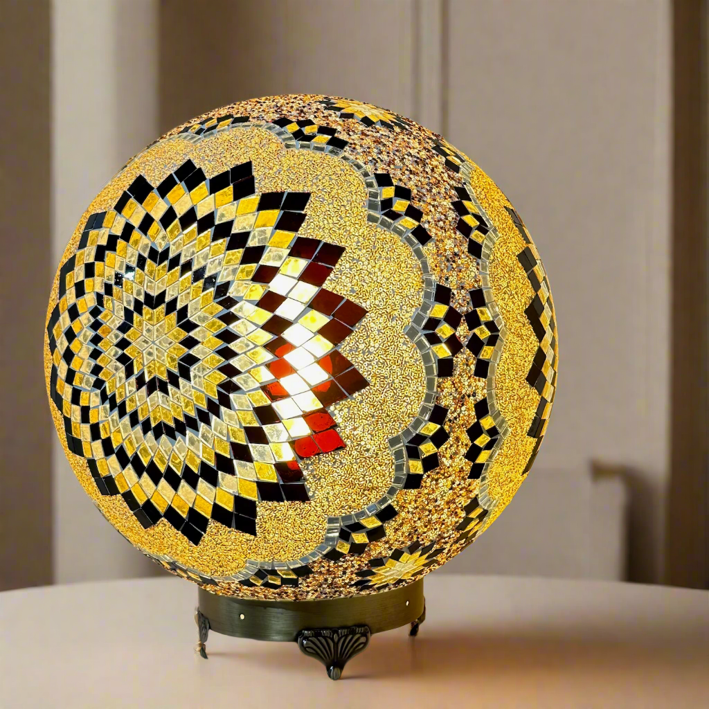 Mosaic Globe Table Lamp - 40 CM