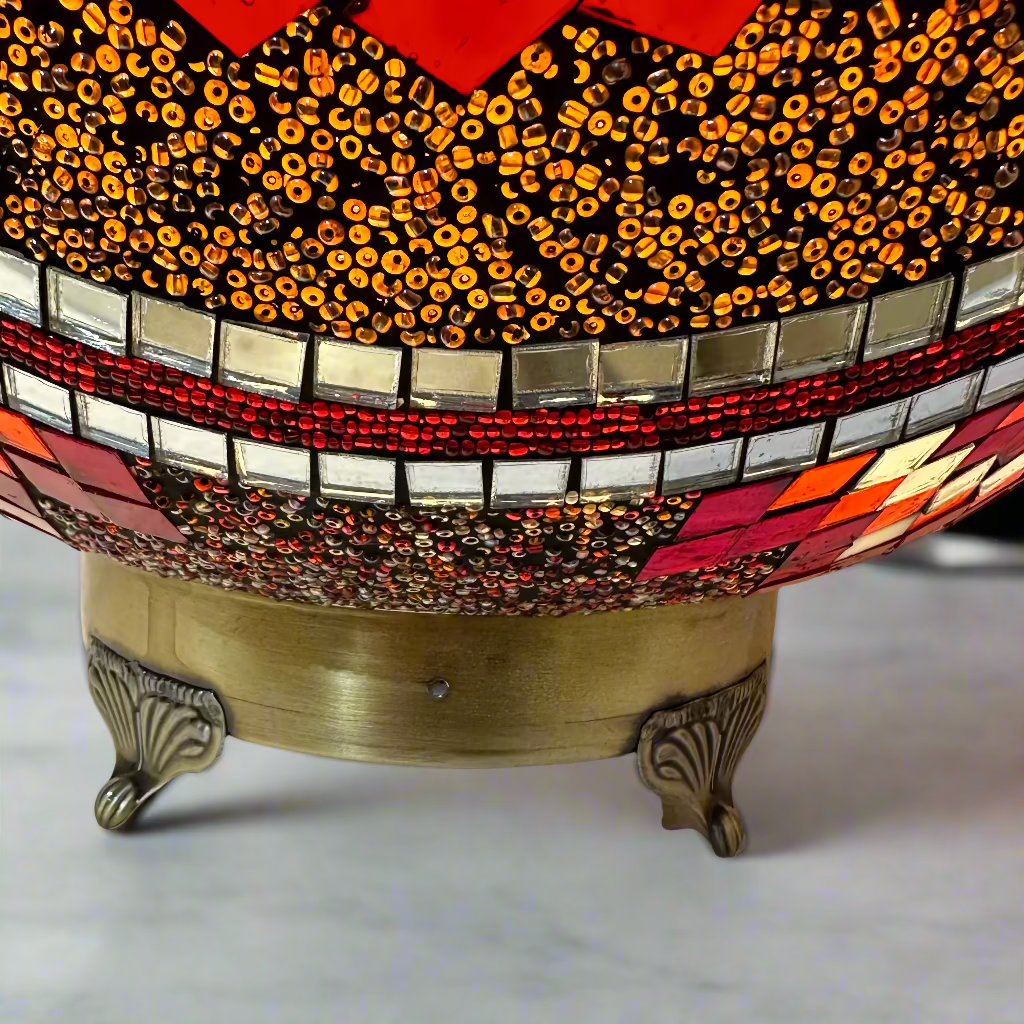 Mosaic Egg Shaped Table Lamp - 40 CM